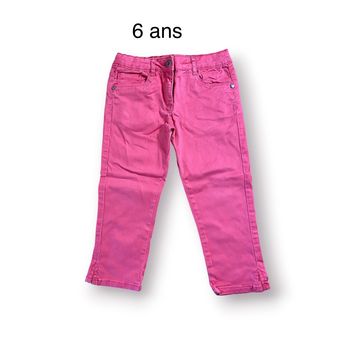 Vertbaudet Pantalon rose fluo Taille 6 ans