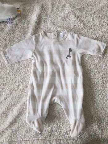 Pyjama mixte 1 mois