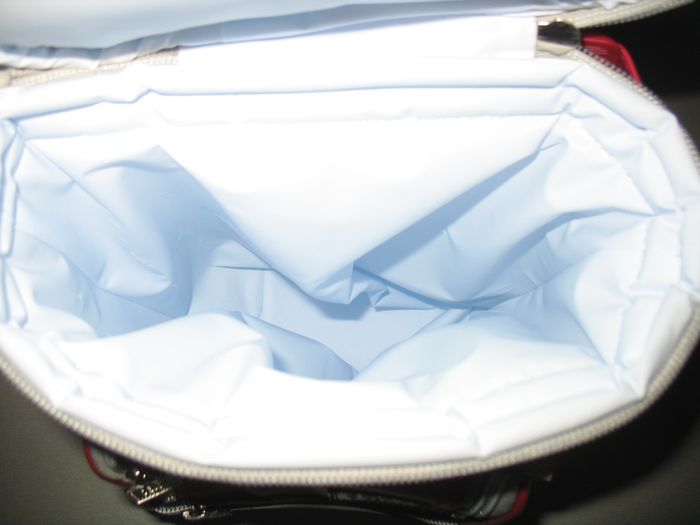 SAC ISOTHERME BORDEAUX ET ARGENT "BE COOL" - NEUF - n°11 - photo numéro 4