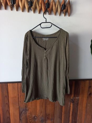 Tunique manches longues kaki