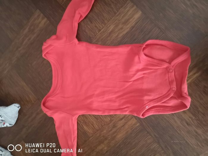 Body garçon en 3 mois