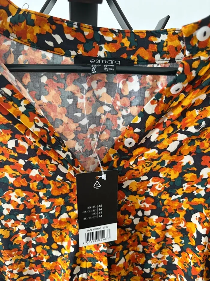 Robe orangée Taille 44 - photo numéro 2