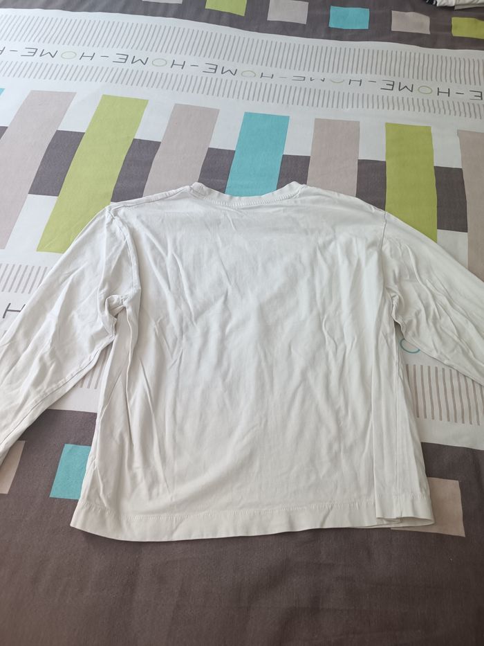 T-shirt manches longues taille xxs/ 12 ans - photo numéro 2