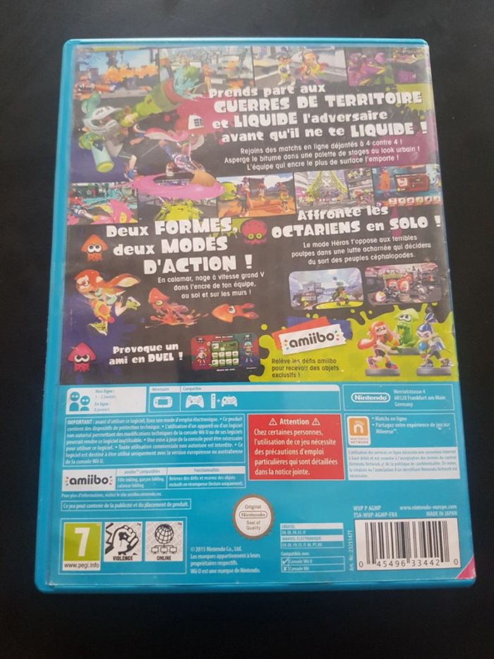 Splatoon Wii u game - photo numéro 2