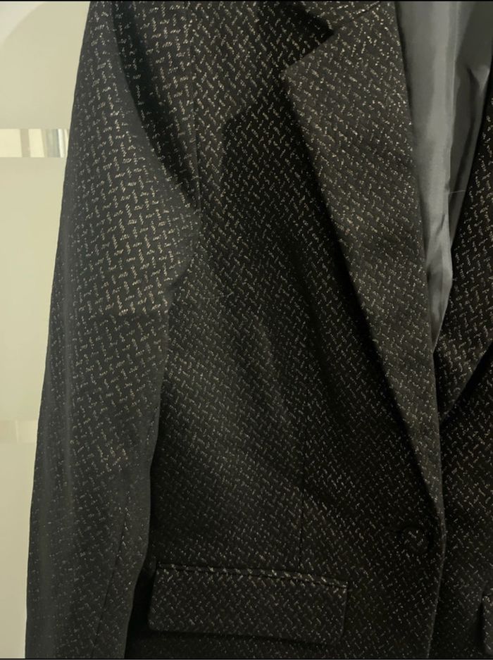 Blazer noir et or neuf avec étiquettes - photo numéro 2