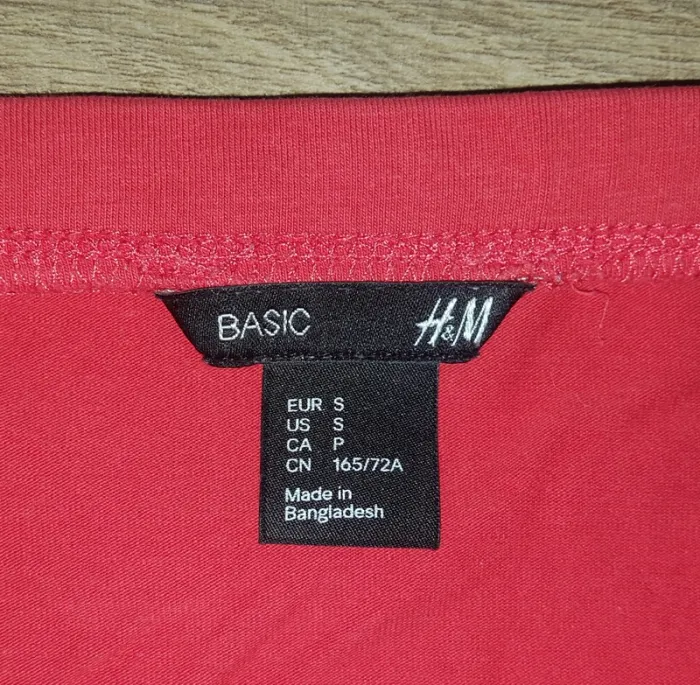 Mini jupe rouge T.S - H&M - photo numéro 3