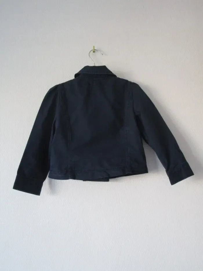 Trench bleu marine Vertbaudet 3 ans TBE - photo numéro 7