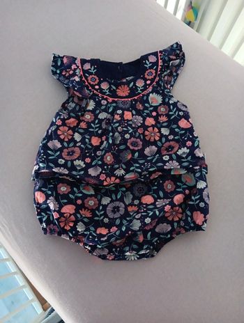 Combishort sergent major 18 mois