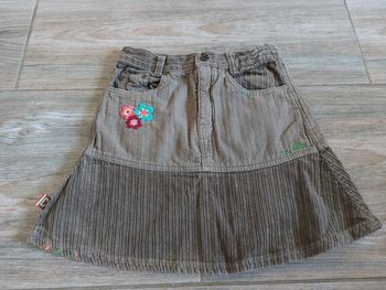 Jolie jupe marron 10 ans compagnie des petits