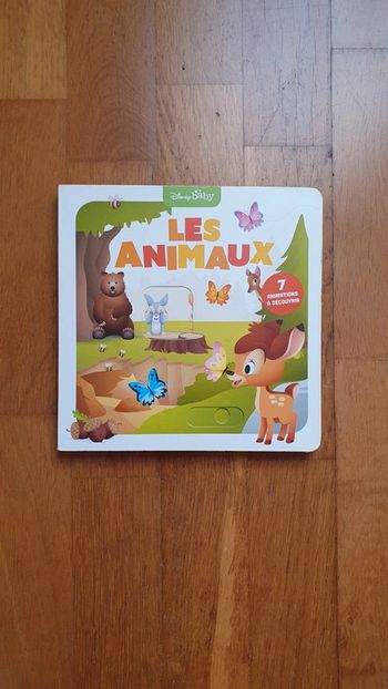 Livre Disney baby Les animaux - édition Hachette jeunesse