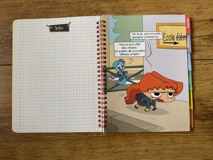 Cahier de texte Mortelle Adèle - photo numéro 3