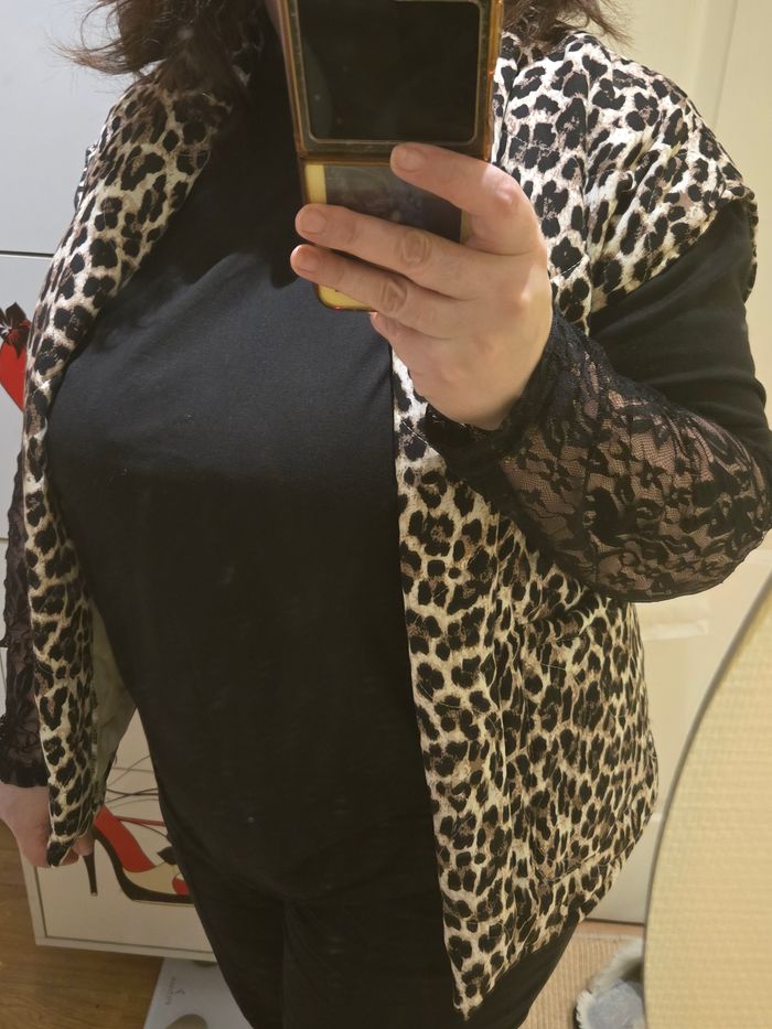 Veste matelassée sans manches leopard TU neuve - photo numéro 8