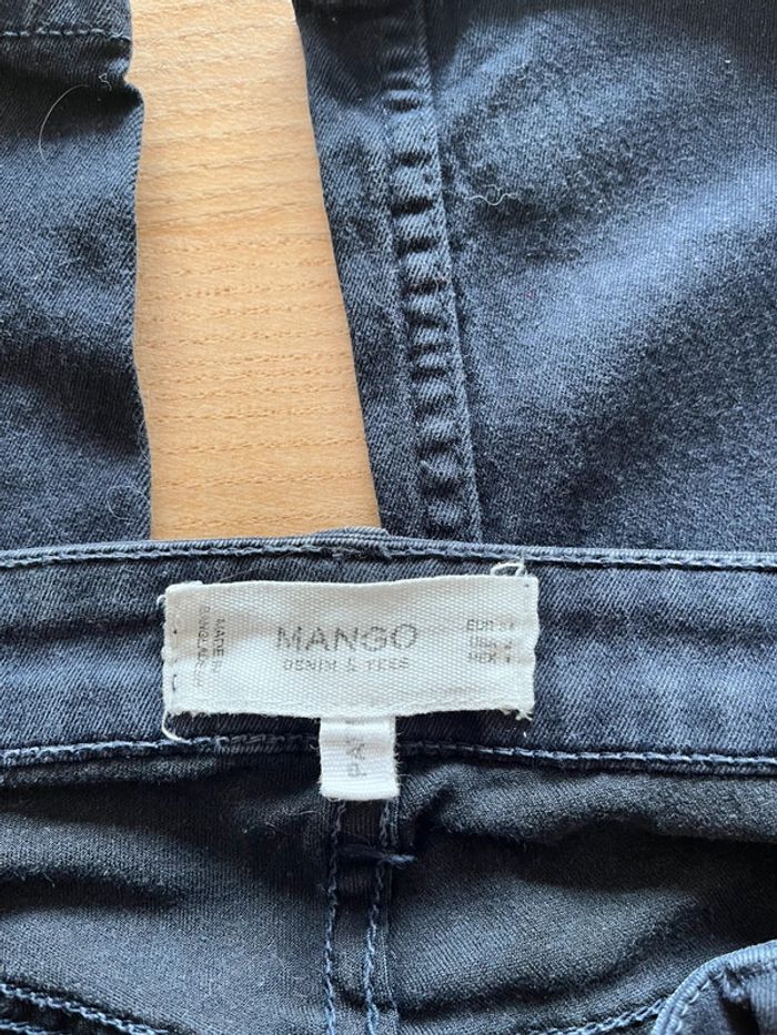 Jeans bleu marine mango - photo numéro 4