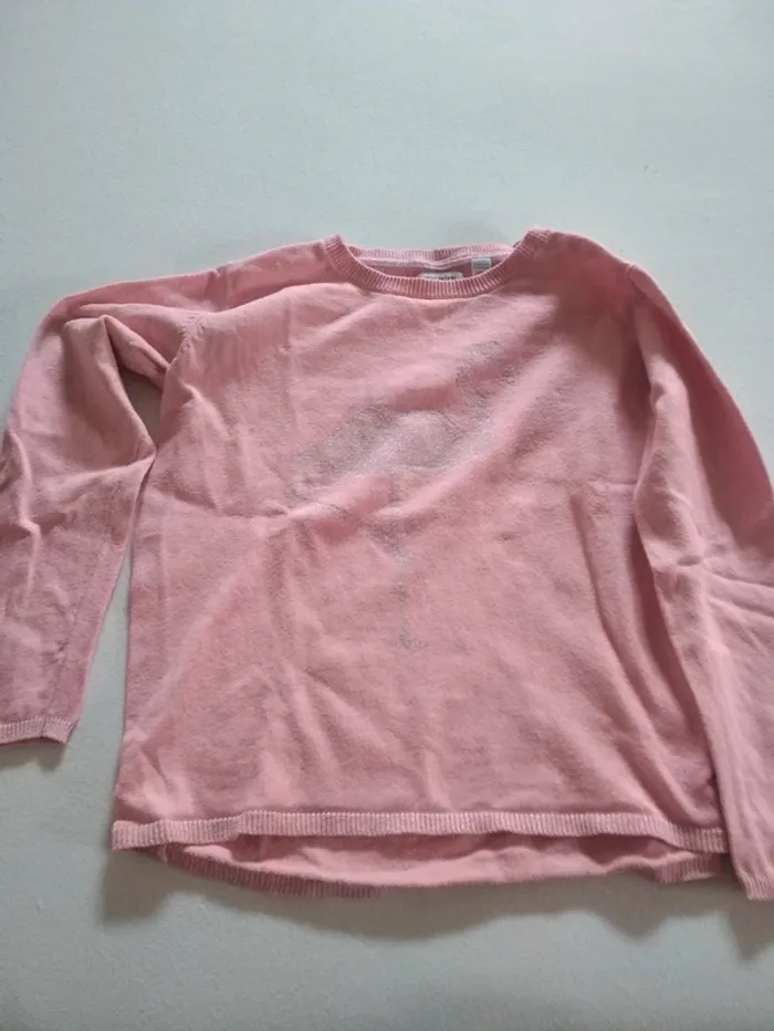Pull Col rond Fille 10 ans Okaïdi