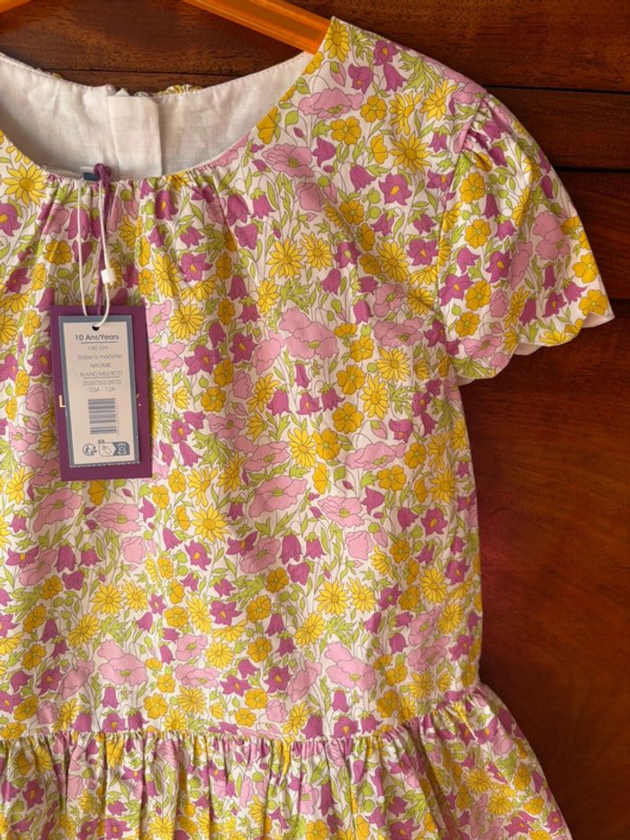 Robe liberty Jacadi 10 ans neuve étiquetée - photo numéro 3