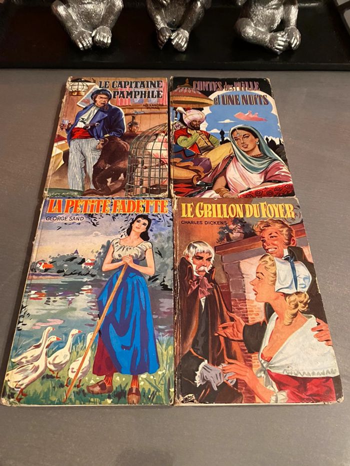 Lot de 4livres