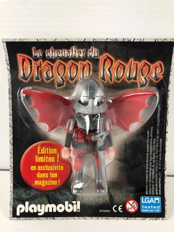 Playmobil Le chevalier du dragon rouge