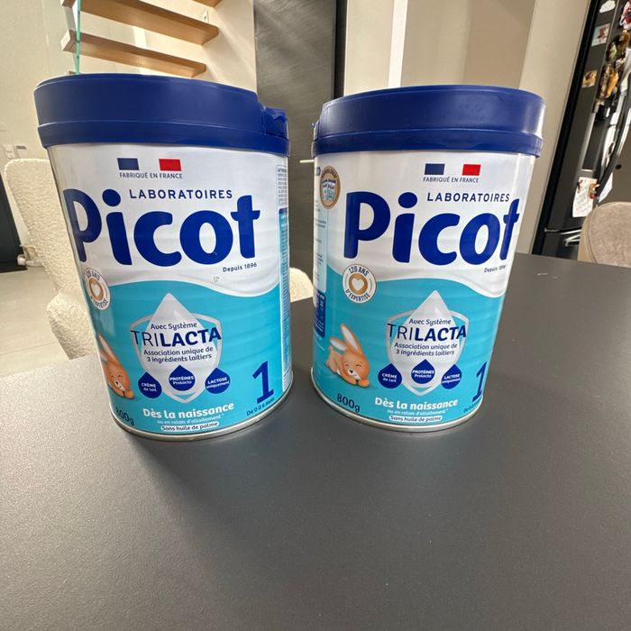 2 boîtes PICOT TRILACTA 1er âge