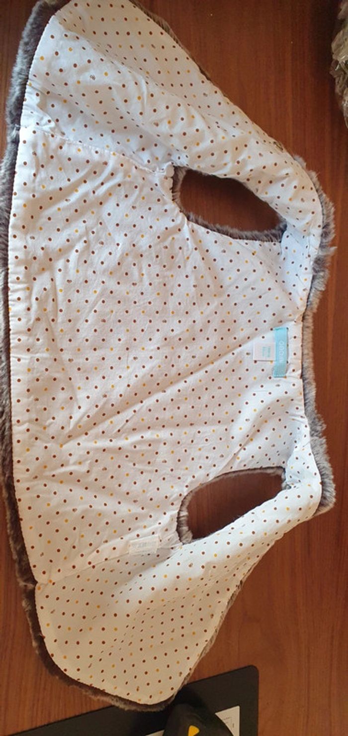 Colete pêlo cinzento/ prateado 80 cm obaïbi - photo numéro 4