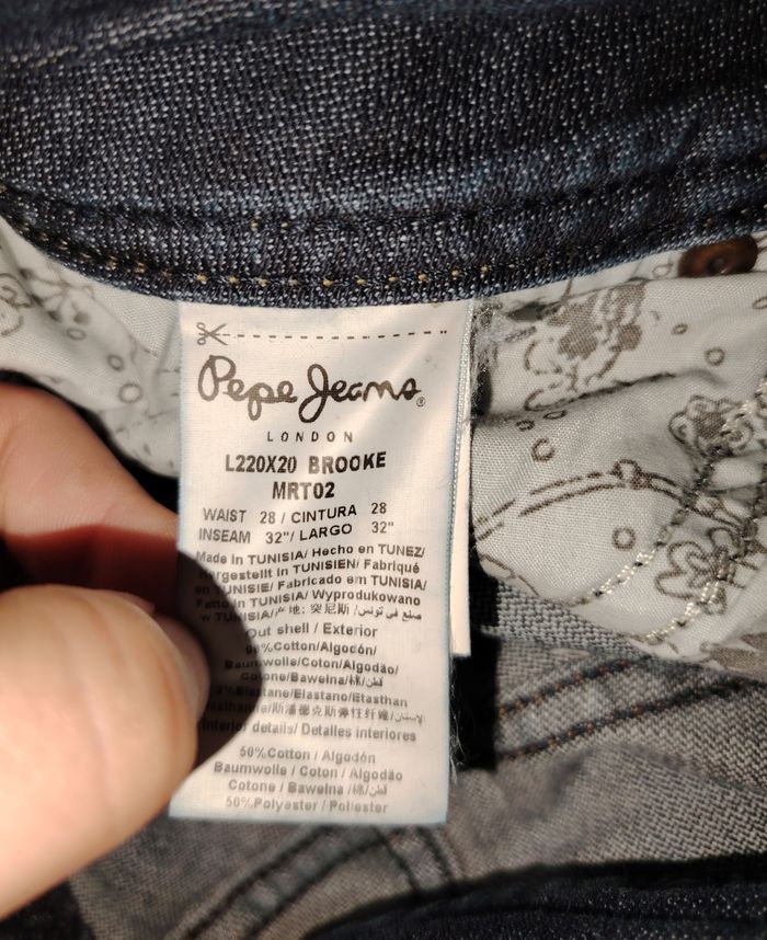 Jean pépé jeans taille 28*32 - photo numéro 4