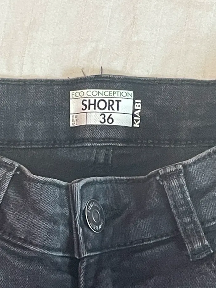 Short kiabi noir - photo numéro 2