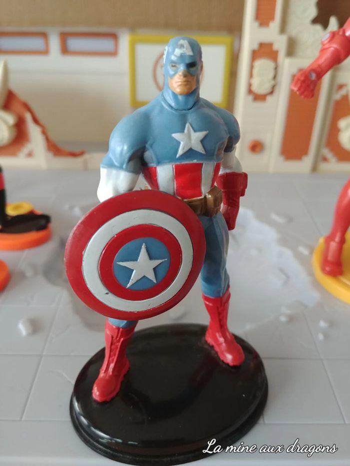 Figurine Captaine America Marvel Action figure rare avengers