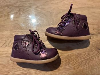 Chaussures violine bébé fille premiers pas Gémo 19