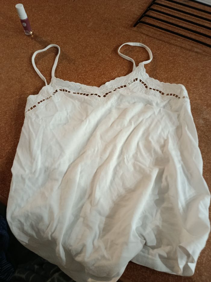 Débardeur Kiabi blanc