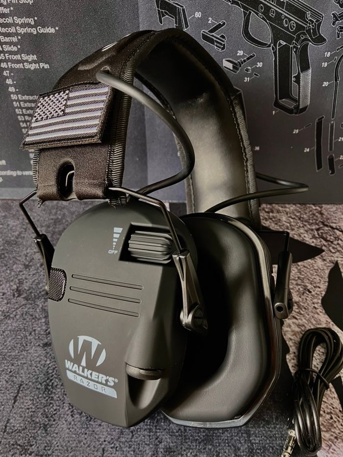 Casque électronique anti-bruit tir sportif chasse - photo numéro 2