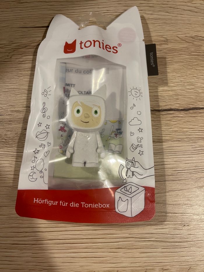 Créatif tonies blanc visage beige