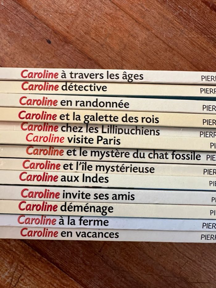 Lot de 13 livres Caroline en bon état complets Pierre Probst albums bd vintage - photo numéro 5