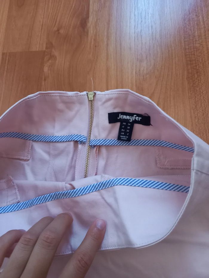 Short taille haute rose xs - photo numéro 4