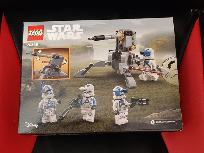Lego Star Wars Clone Trooper 501th Battle Pack - Set 45345 - Avec scellés jamais ouverte - En boite - photo numéro 4