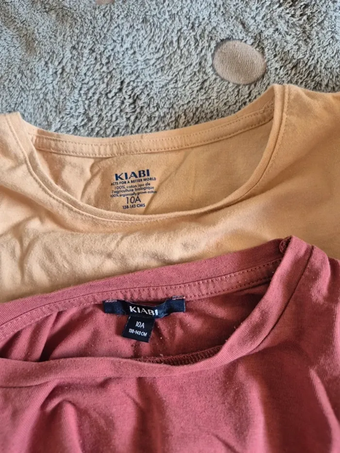 Lot de 2 Tee-shirt 10 ans - photo numéro 4
