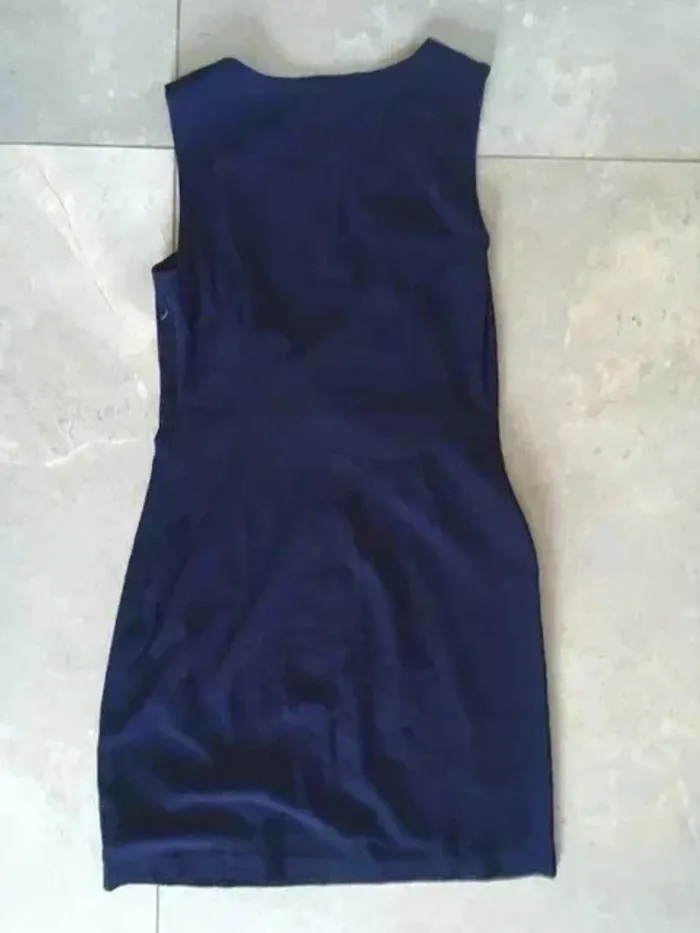 👗 Robe Morgan bleue marine – Zip côté – T.36 - photo numéro 3
