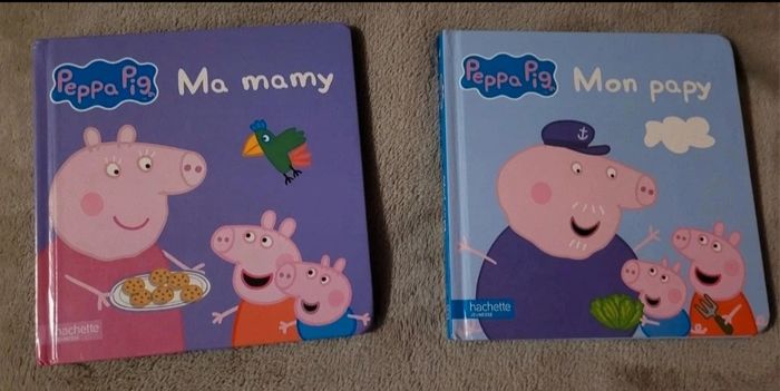 2 Livres mon papy ma mamy peppa pig