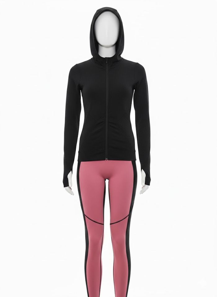 Gilet de sport noir élégant et fonctionnel - Idéal pour vos entraînements !