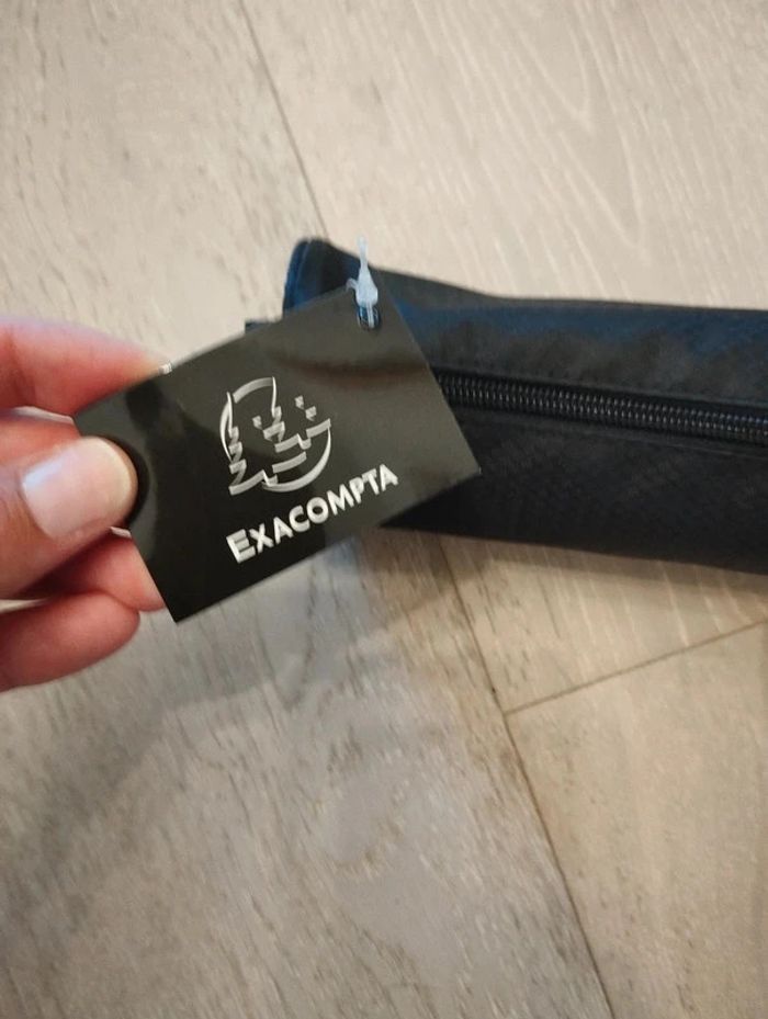Trousse fourre tout neuve exacompta noire - photo numéro 2