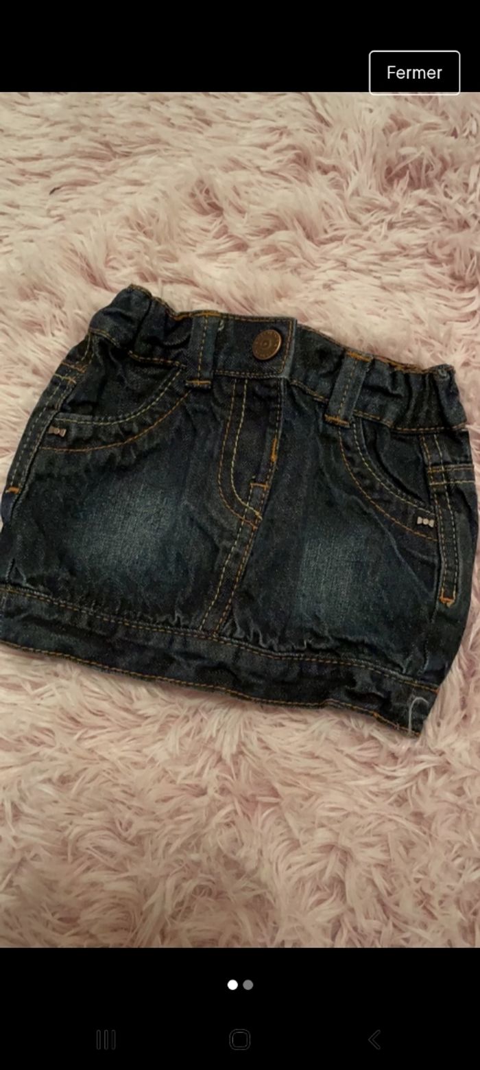 Jupe Jean 3 Mois " Kiabi " NEUF - photo numéro 2