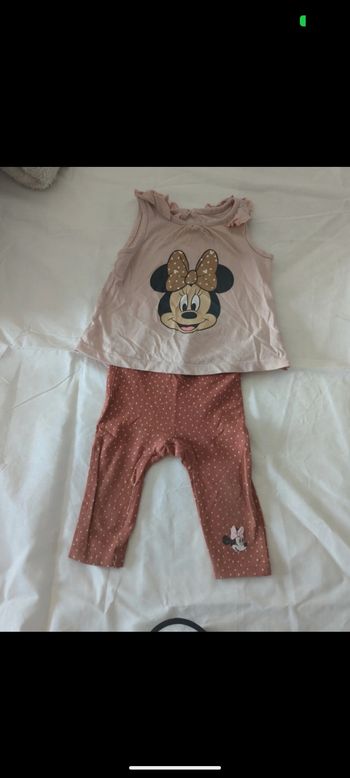 Ensemble Minnie 12 mois