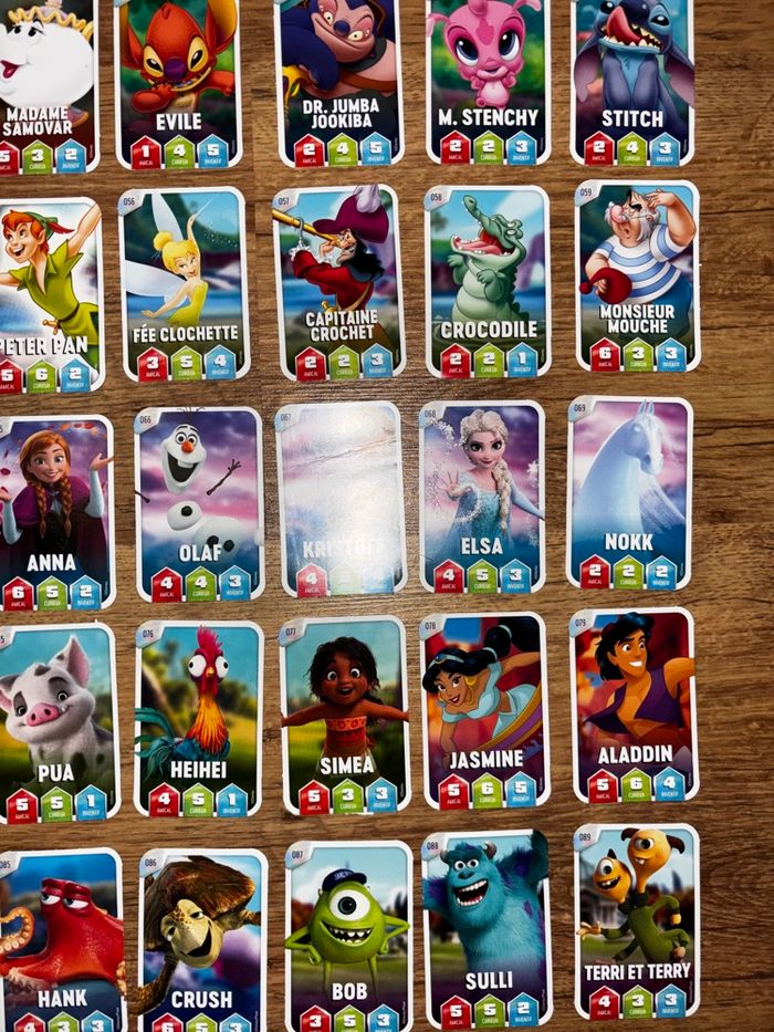 Collection complète Disney - 108 cartes - photo numéro 4