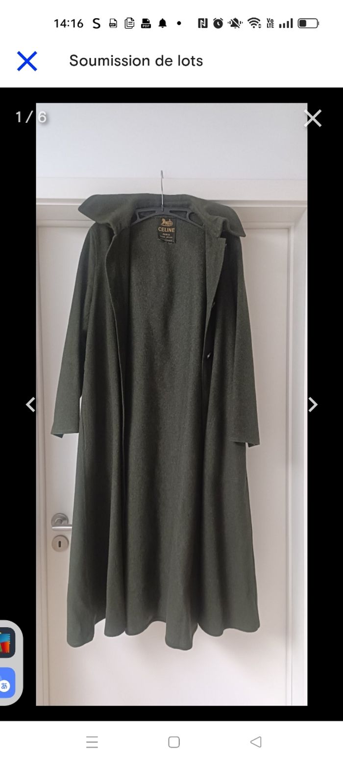 Manteau femme Céline