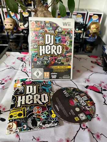 Jeu de wii dj hero