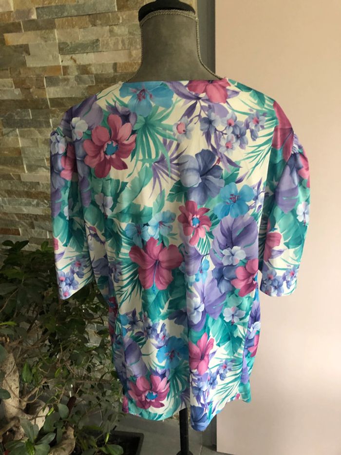 Blouse fleurie 48 - photo numéro 6
