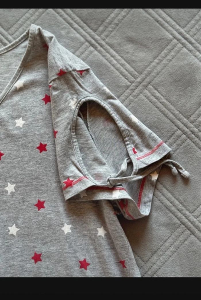 T-shirt gris épaules dénudées - In Extenso - Taille XL - très bon état - photo numéro 4