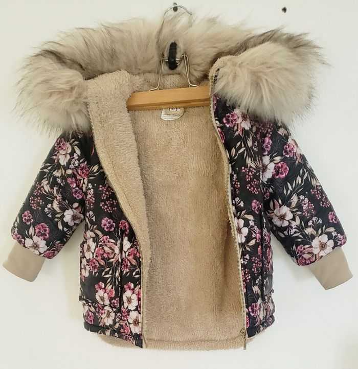 Male Cuda Parka d'hiver matelassée très chaude Fille Taille 92 - photo numéro 2