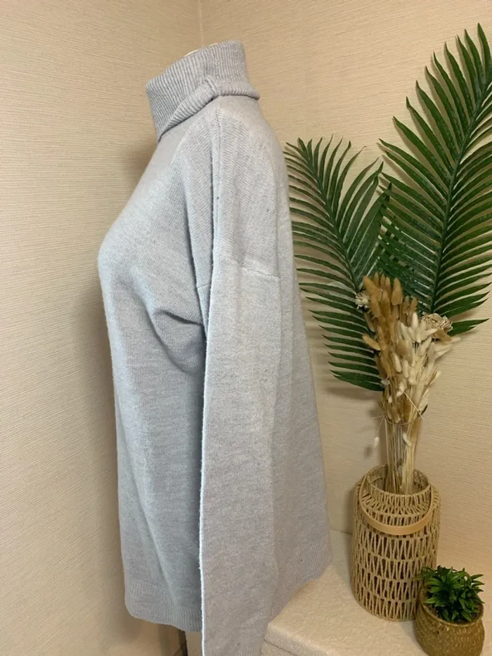 Pull long col roulé femme - photo numéro 2