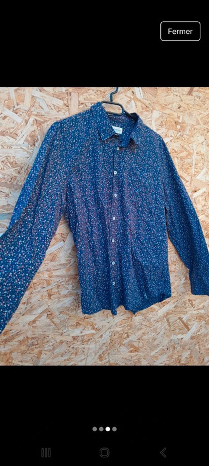 Chemise fleurie manches longues Harris Wilson taille 40💖 - photo numéro 4
