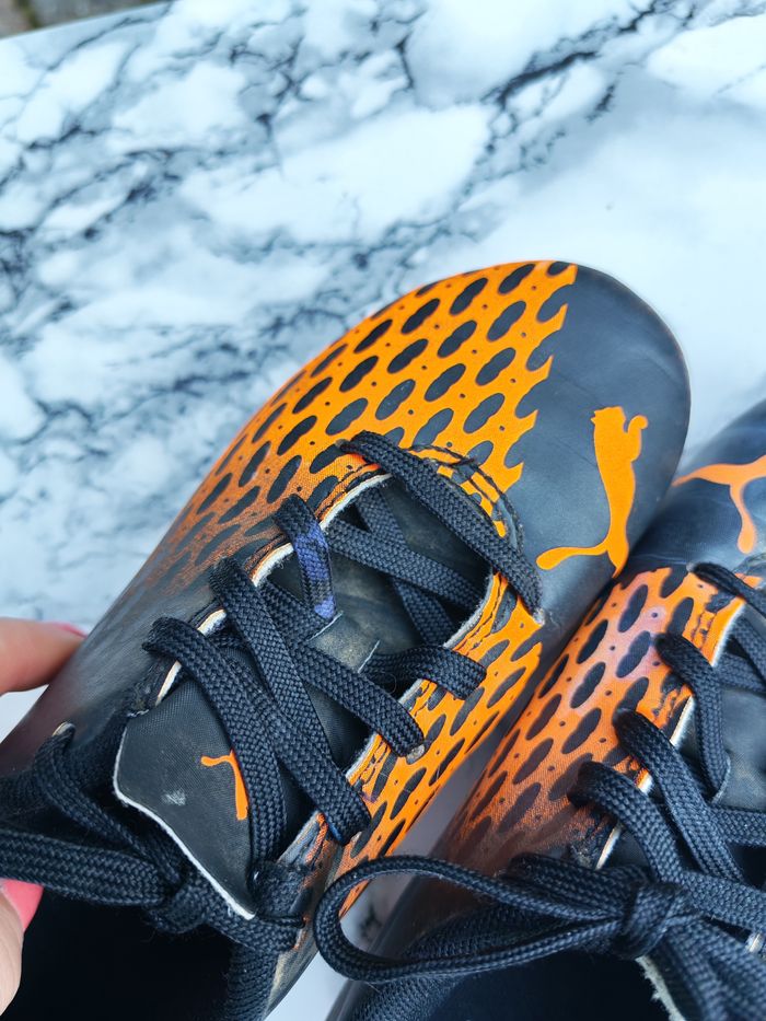 Chaussures de foot baskets Puma pour enfant - photo numéro 3