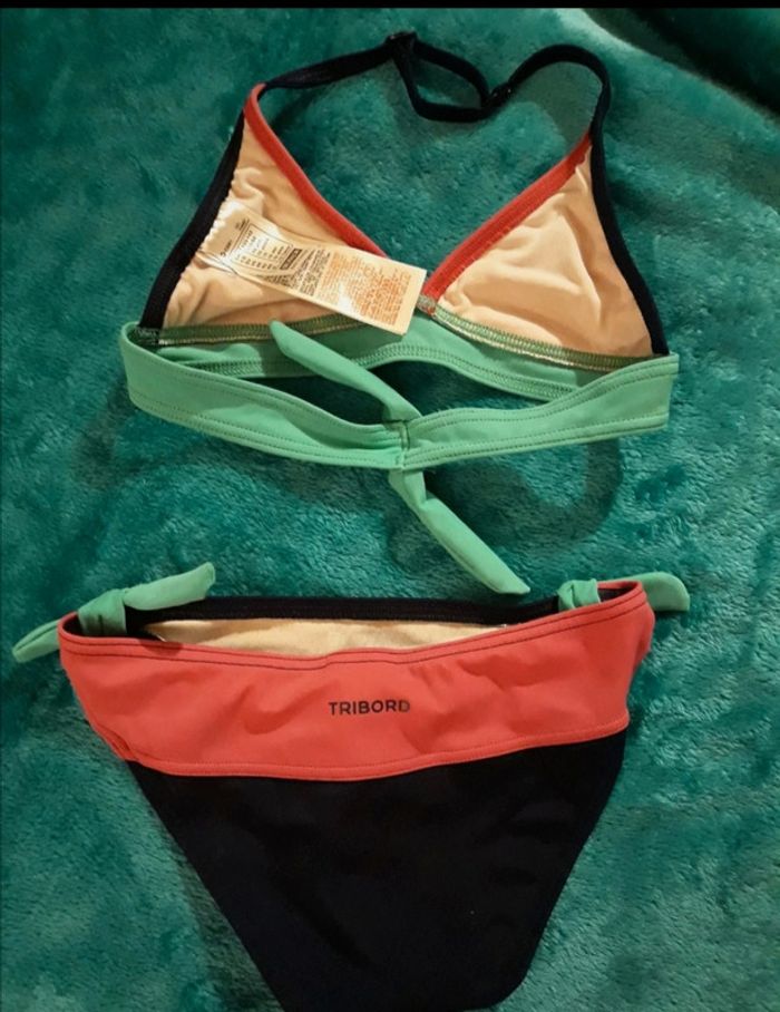 Maillot de bain 2 pièces Décathlon 10 ans - photo numéro 3
